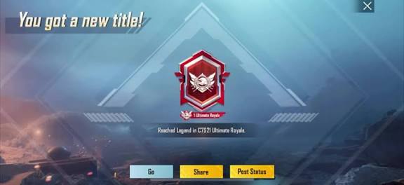 Ultimate Rank push (Legend Title) 100% Sure title