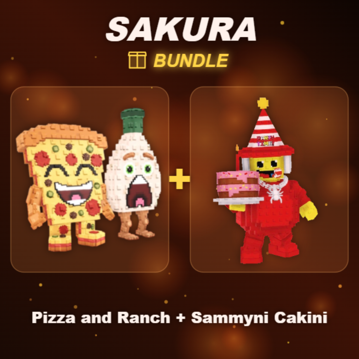 📦 BUNDLE ⭐ Pizza and Ranch + Sammyni Cakini ⭐