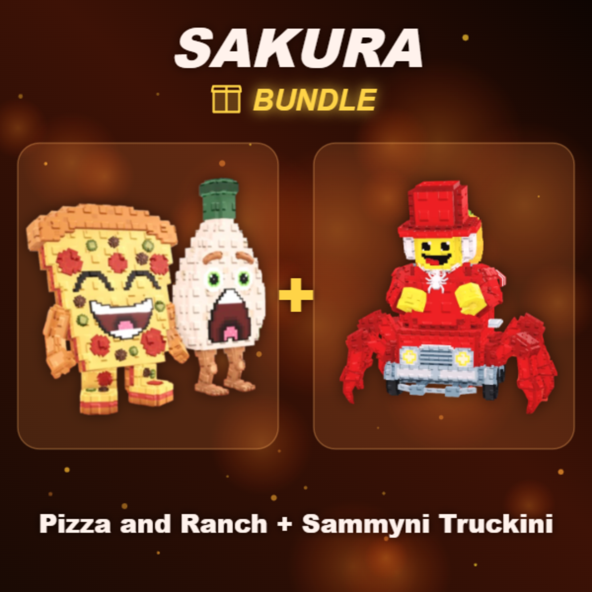 📦 BUNDLE ⭐ Pizza and Ranch + Sammyni Truckini ⭐