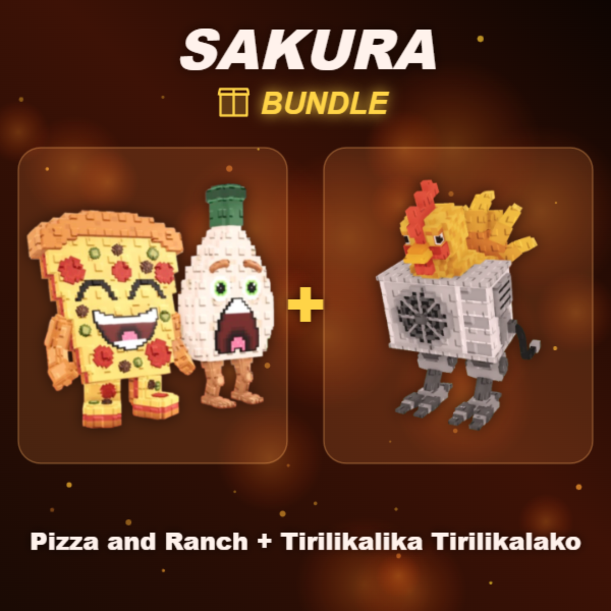 📦 BUNDLE ⭐ Pizza and Ranch + Tirilikalika Tirilikalako ⭐