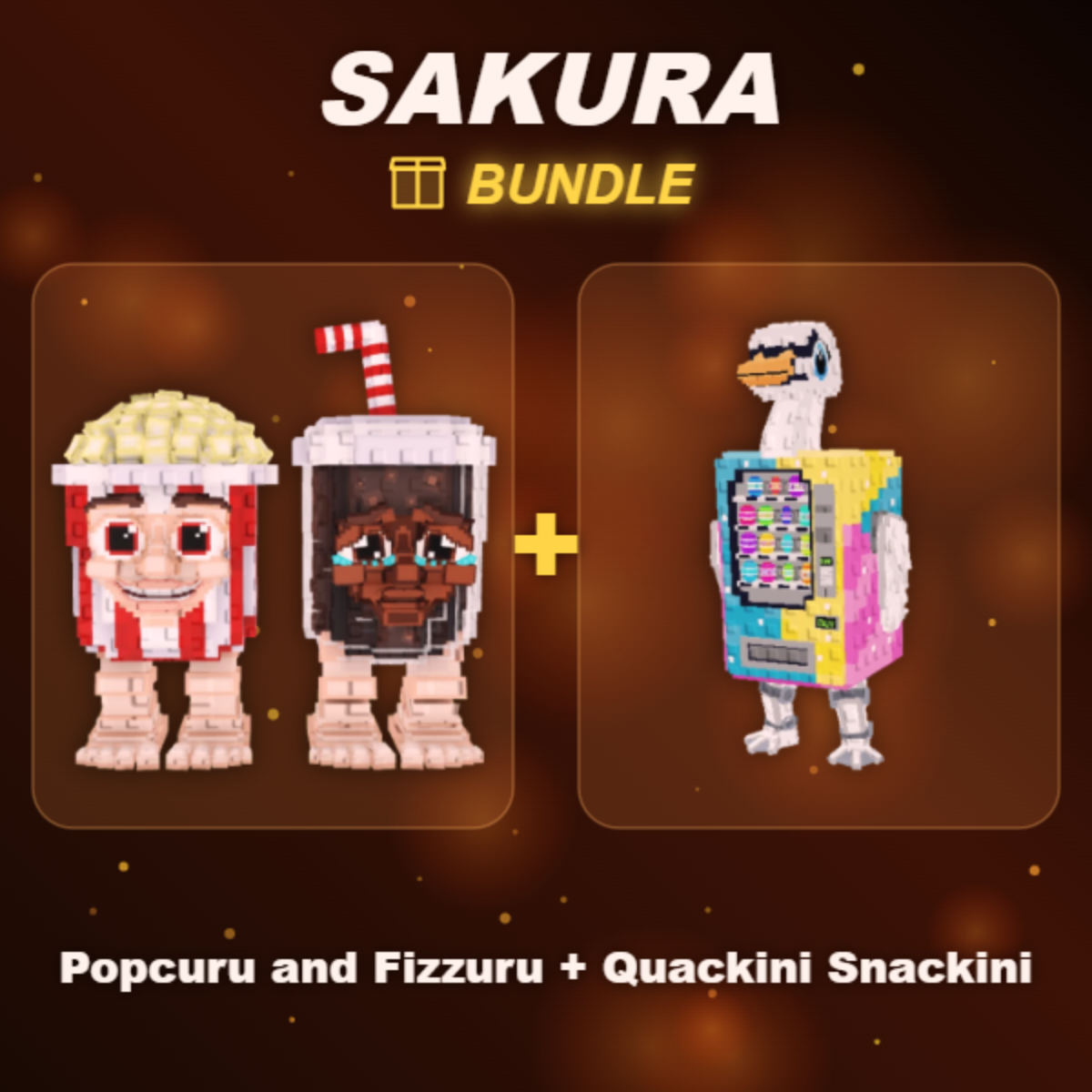 📦 BUNDLE ⭐ Popcuru and Fizzuru + Quackini Snackini ⭐