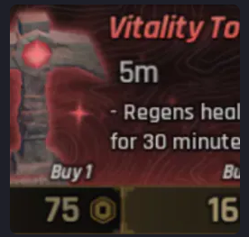 The Forge > Vitality Totem x1 [75R] ⚙️
