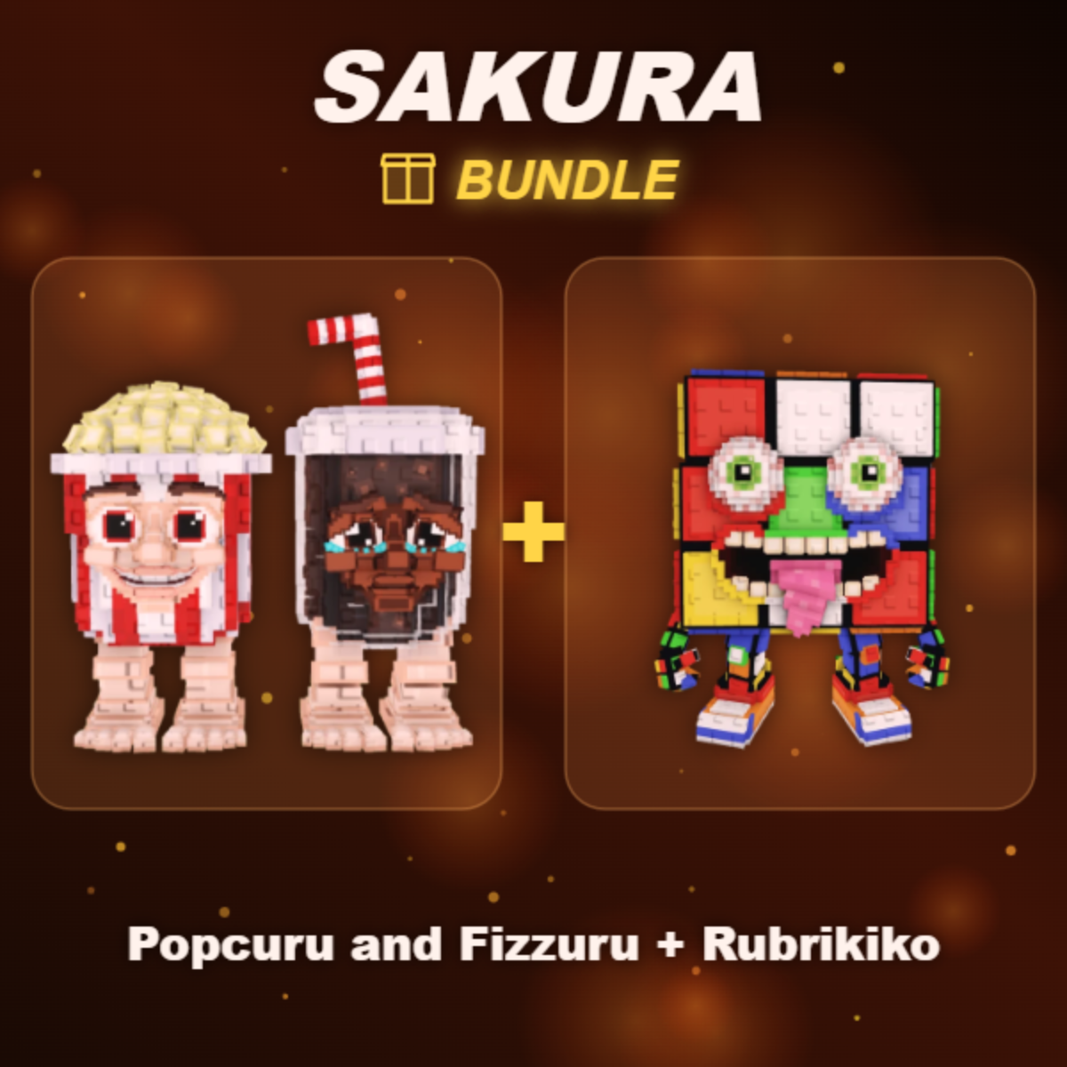 📦 BUNDLE ⭐ Popcuru and Fizzuru + Rubrikiko ⭐
