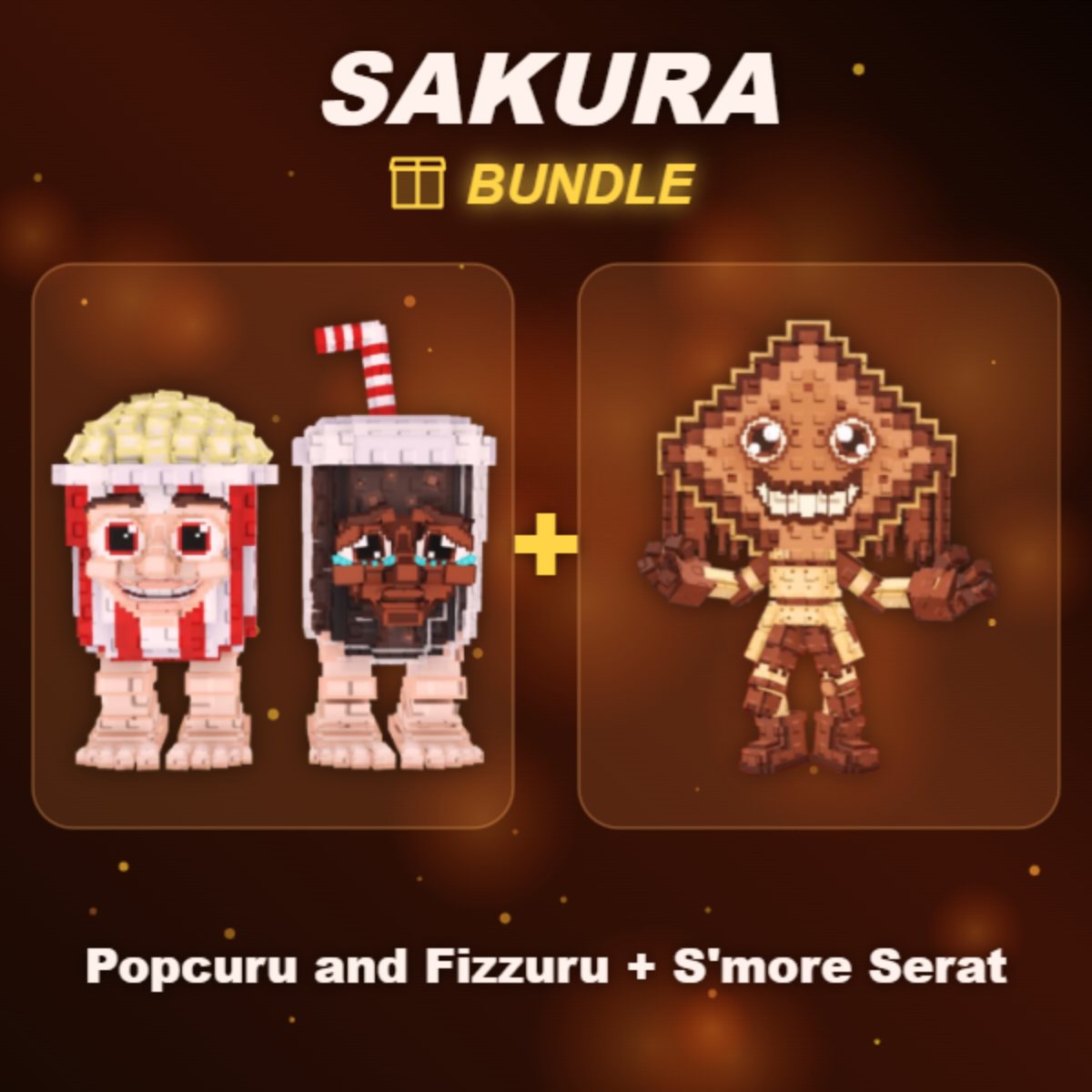 📦 BUNDLE ⭐ Popcuru and Fizzuru + S'more Serat ⭐