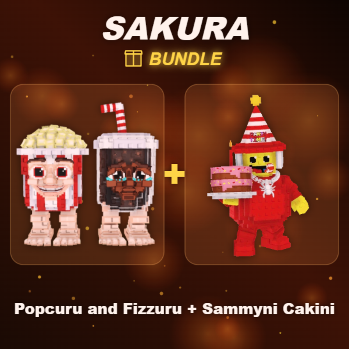 📦 BUNDLE ⭐ Popcuru and Fizzuru + Sammyni Cakini ⭐