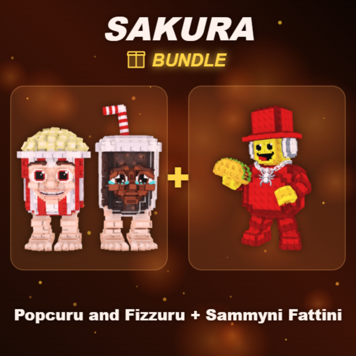 📦 BUNDLE ⭐ Popcuru and Fizzuru + Sammyni Fattini ⭐