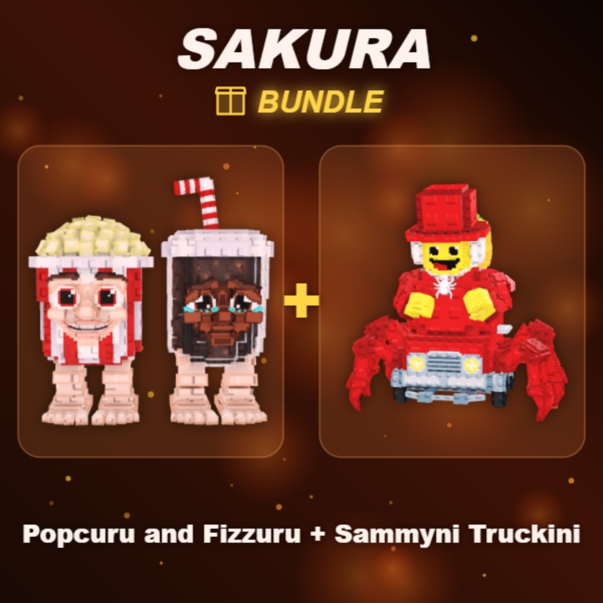 📦 BUNDLE ⭐ Popcuru and Fizzuru + Sammyni Truckini ⭐
