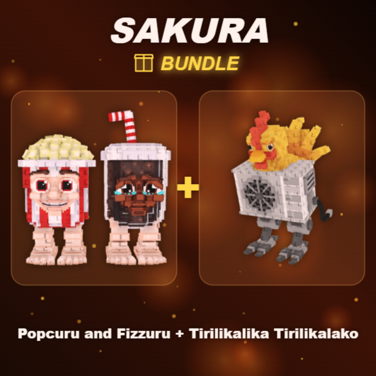 📦 BUNDLE ⭐ Popcuru and Fizzuru + Tirilikalika Tirilikalako ⭐
