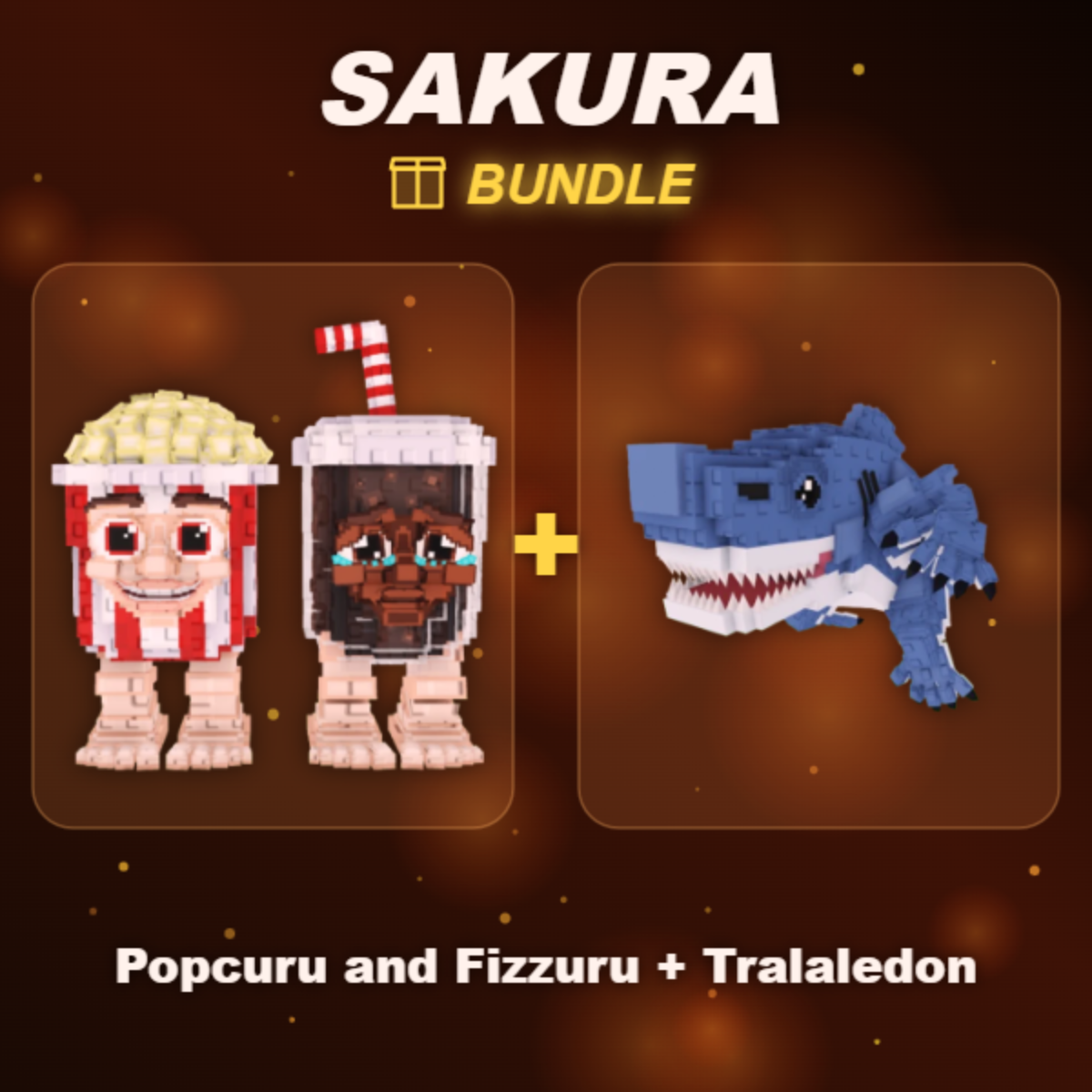 📦 BUNDLE ⭐ Popcuru and Fizzuru + Tralaledon ⭐
