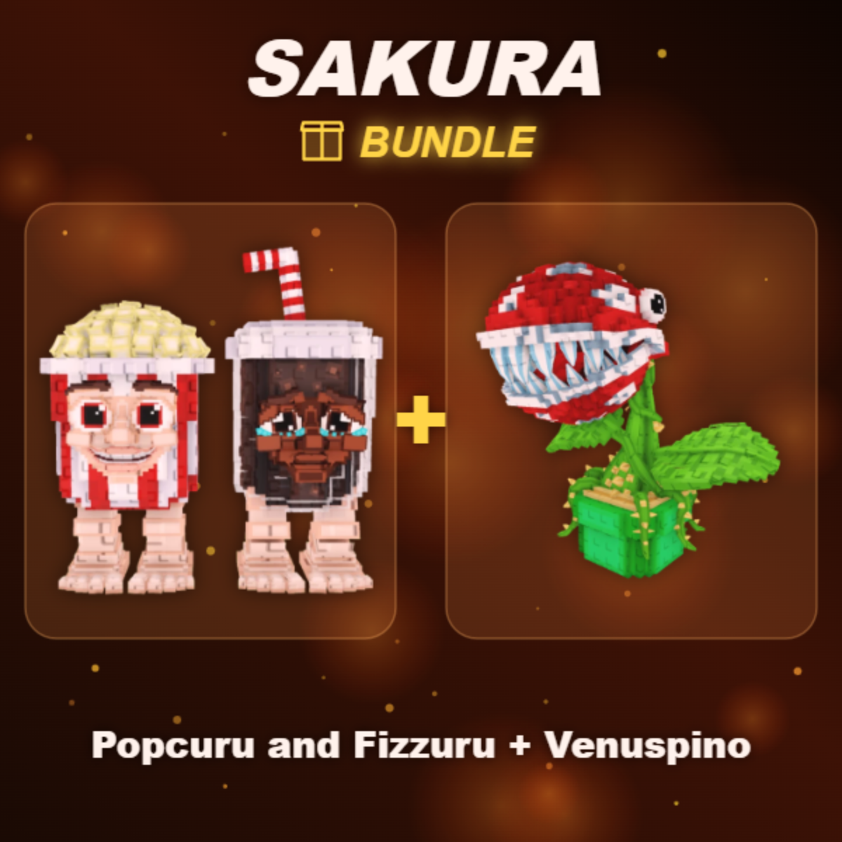 📦 BUNDLE ⭐ Popcuru and Fizzuru + Venuspino ⭐