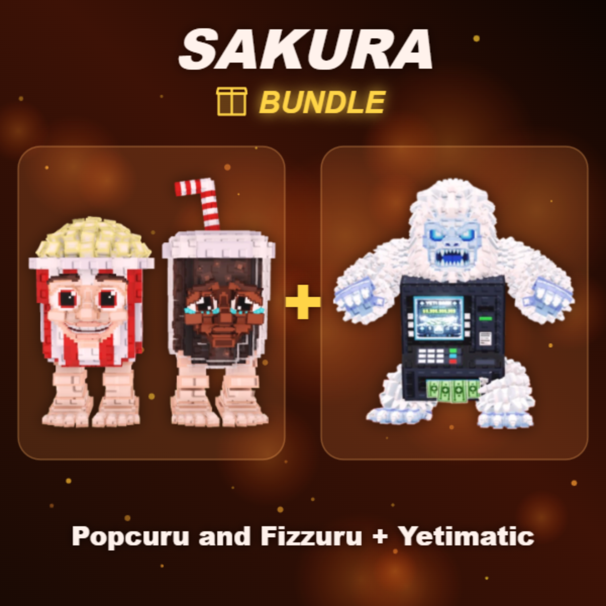 📦 BUNDLE ⭐ Popcuru and Fizzuru + Yetimatic ⭐