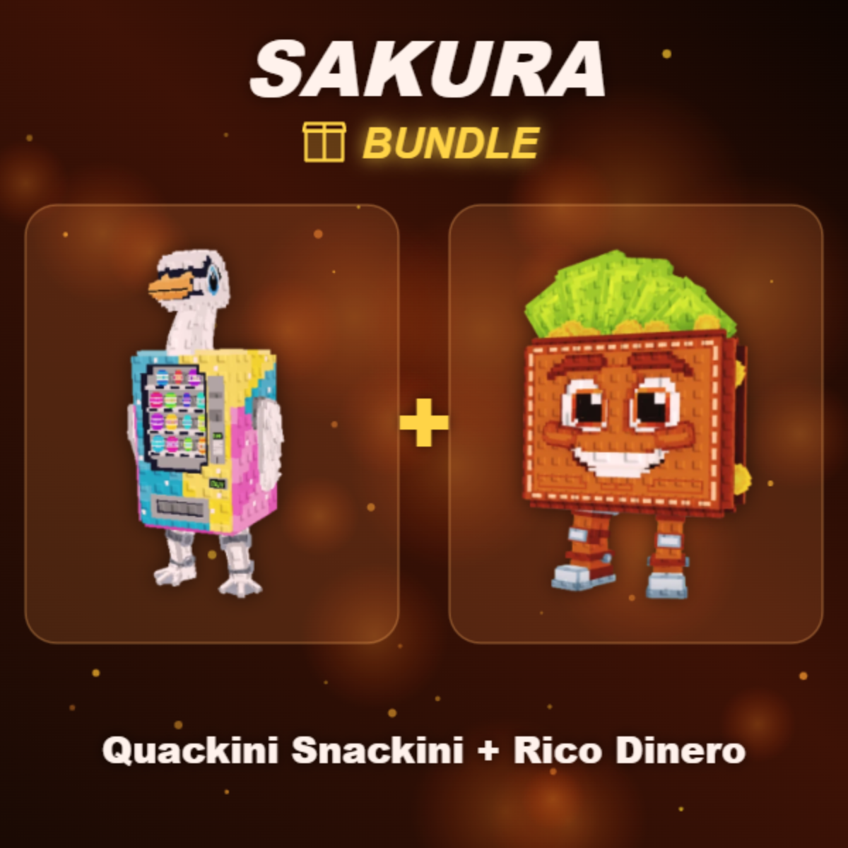 📦 BUNDLE ⭐ Quackini Snackini + Rico Dinero ⭐