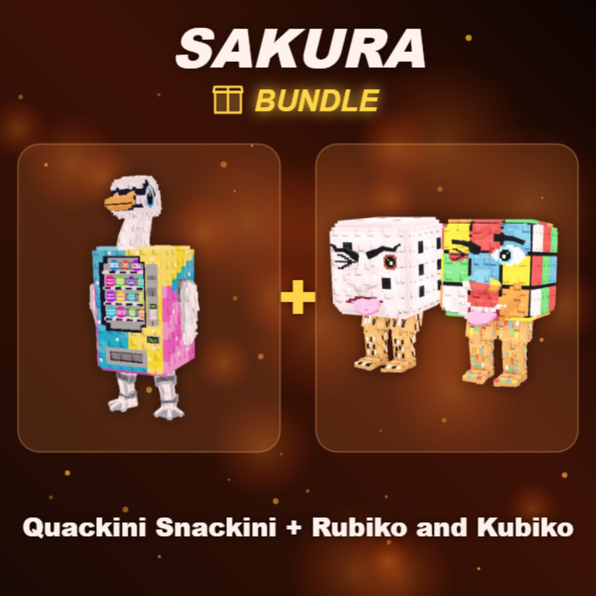 📦 BUNDLE ⭐ Quackini Snackini + Rubiko and Kubiko ⭐