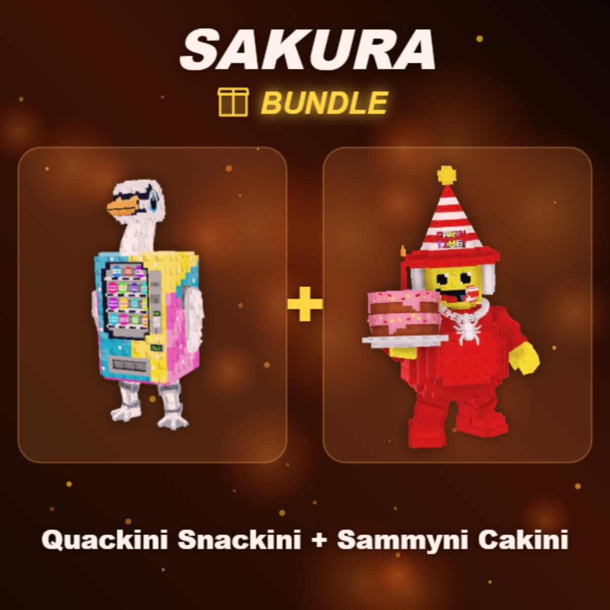 📦 BUNDLE ⭐ Quackini Snackini + Sammyni Cakini ⭐