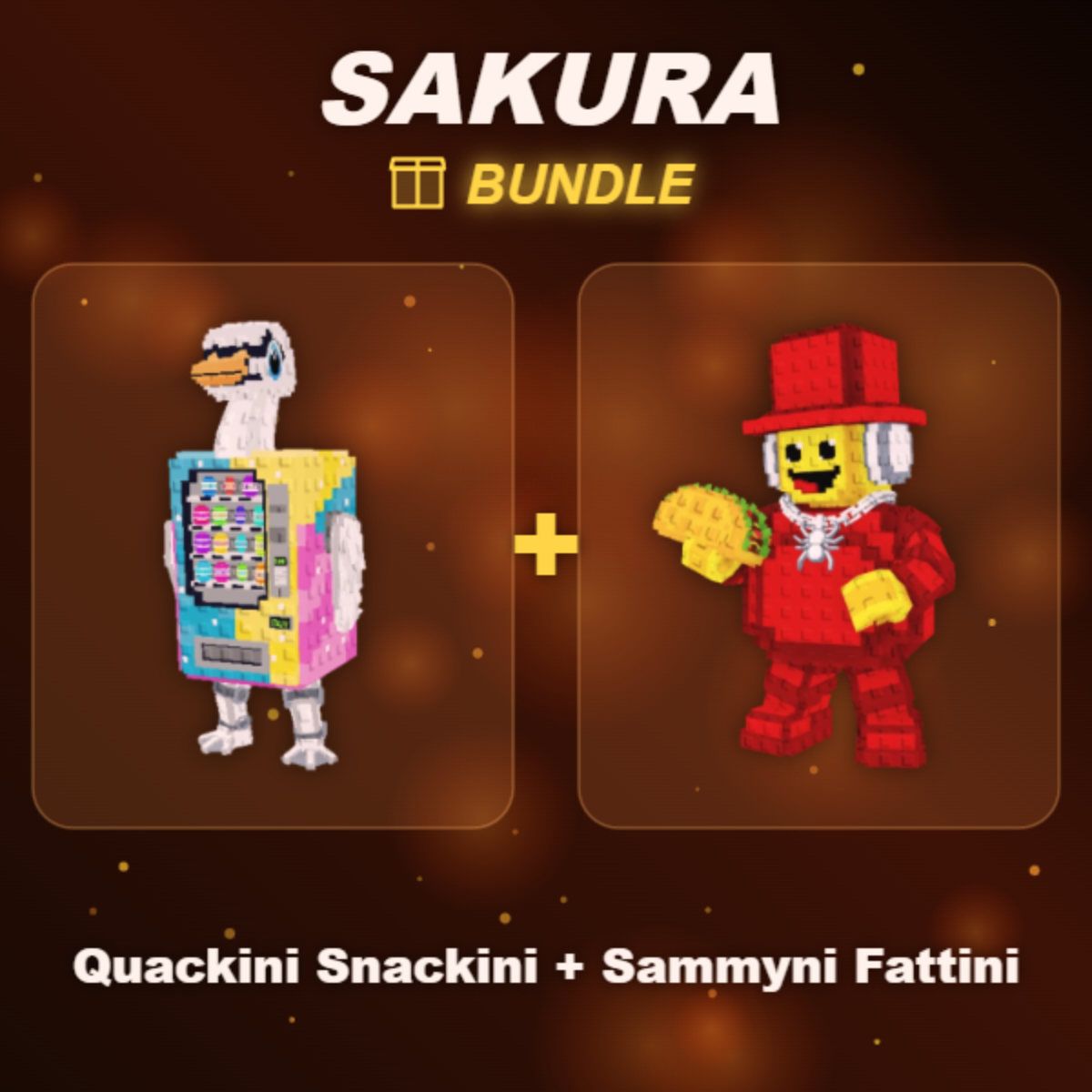 📦 BUNDLE ⭐ Quackini Snackini + Sammyni Fattini ⭐