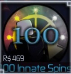 100 Innate Spins - Jujutsu Infinite ✅