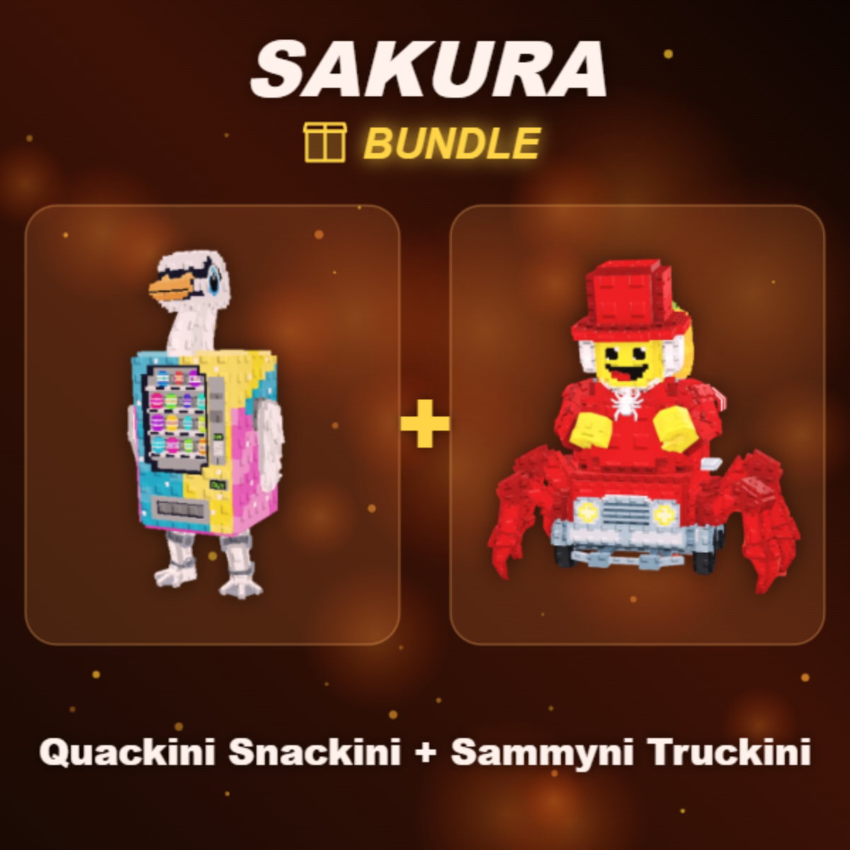 📦 BUNDLE ⭐ Quackini Snackini + Sammyni Truckini ⭐