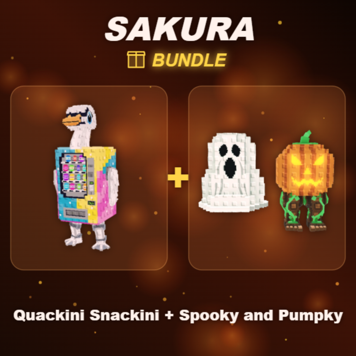 📦 BUNDLE ⭐ Quackini Snackini + Spooky and Pumpky ⭐