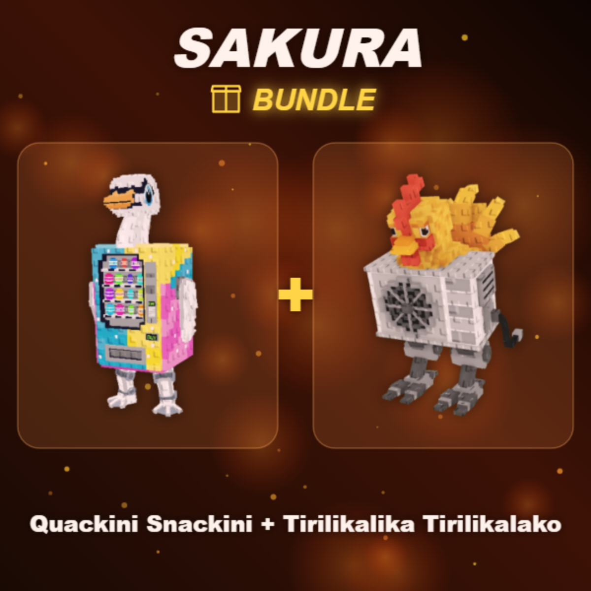 📦 BUNDLE ⭐ Quackini Snackini + Tirilikalika Tirilikalako ⭐