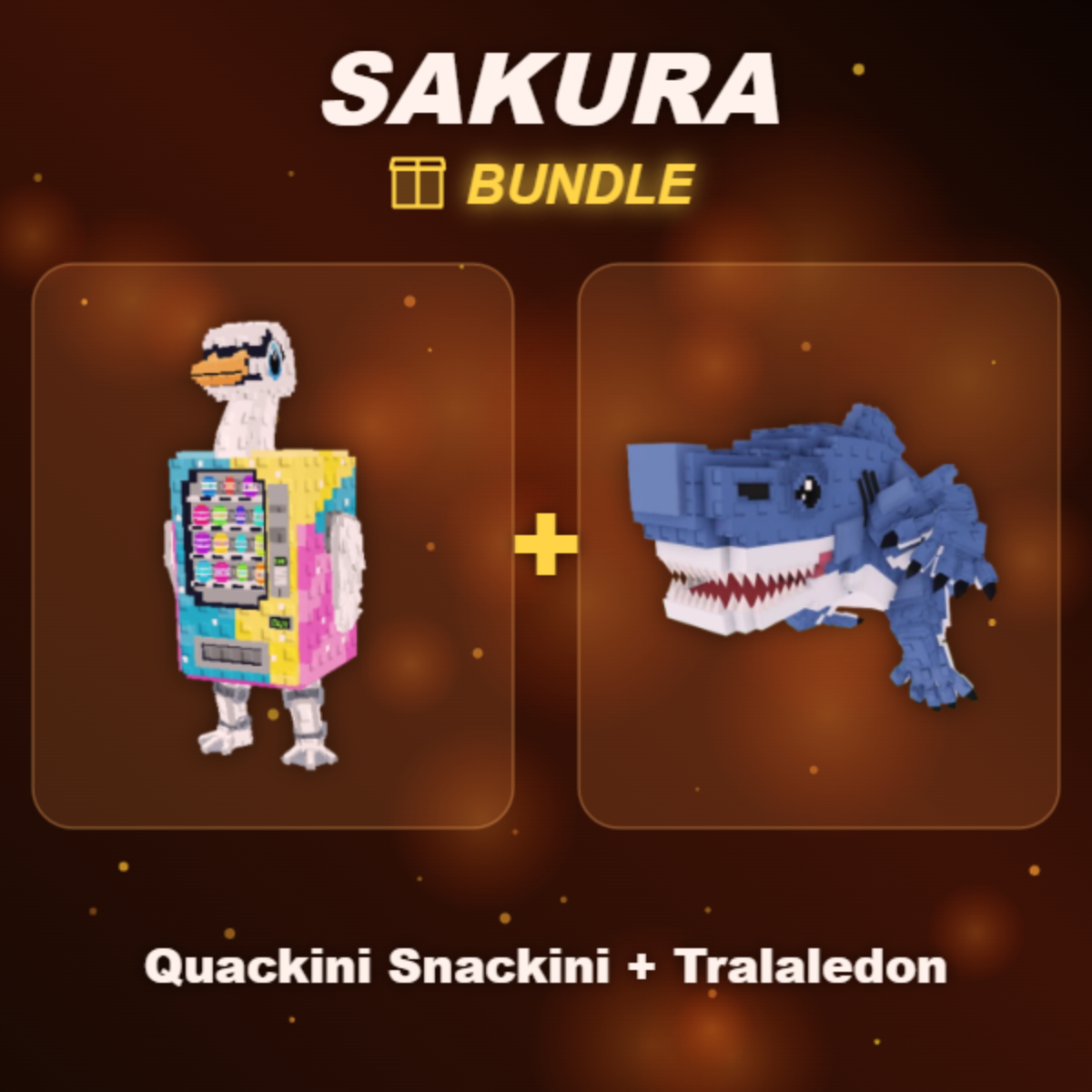📦 BUNDLE ⭐ Quackini Snackini + Tralaledon ⭐