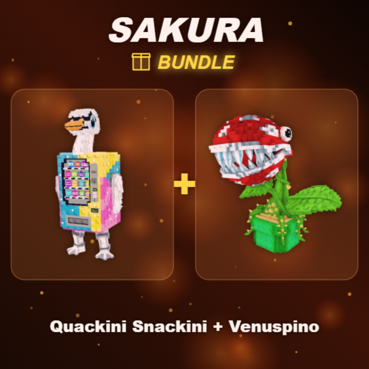 📦 BUNDLE ⭐ Quackini Snackini + Venuspino ⭐