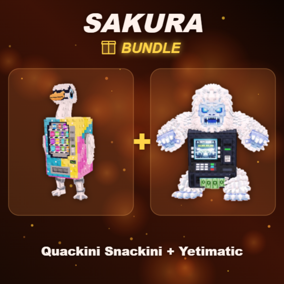 📦 BUNDLE ⭐ Quackini Snackini + Yetimatic ⭐