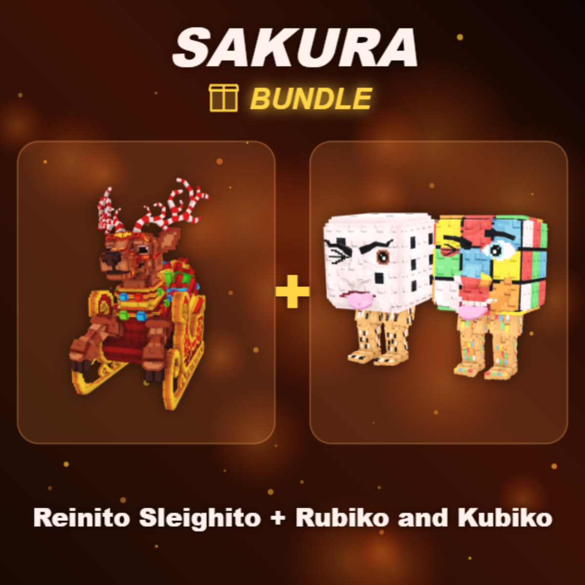 📦 BUNDLE ⭐ Reinito Sleighito + Rubiko and Kubiko ⭐