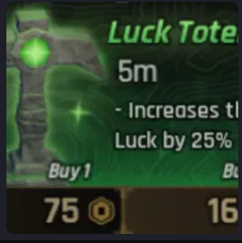 The Forge > Luck Totem x3 [169R] ⚙️