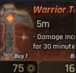 The Forge > Warrior Totem x3 [169R] ⚙️