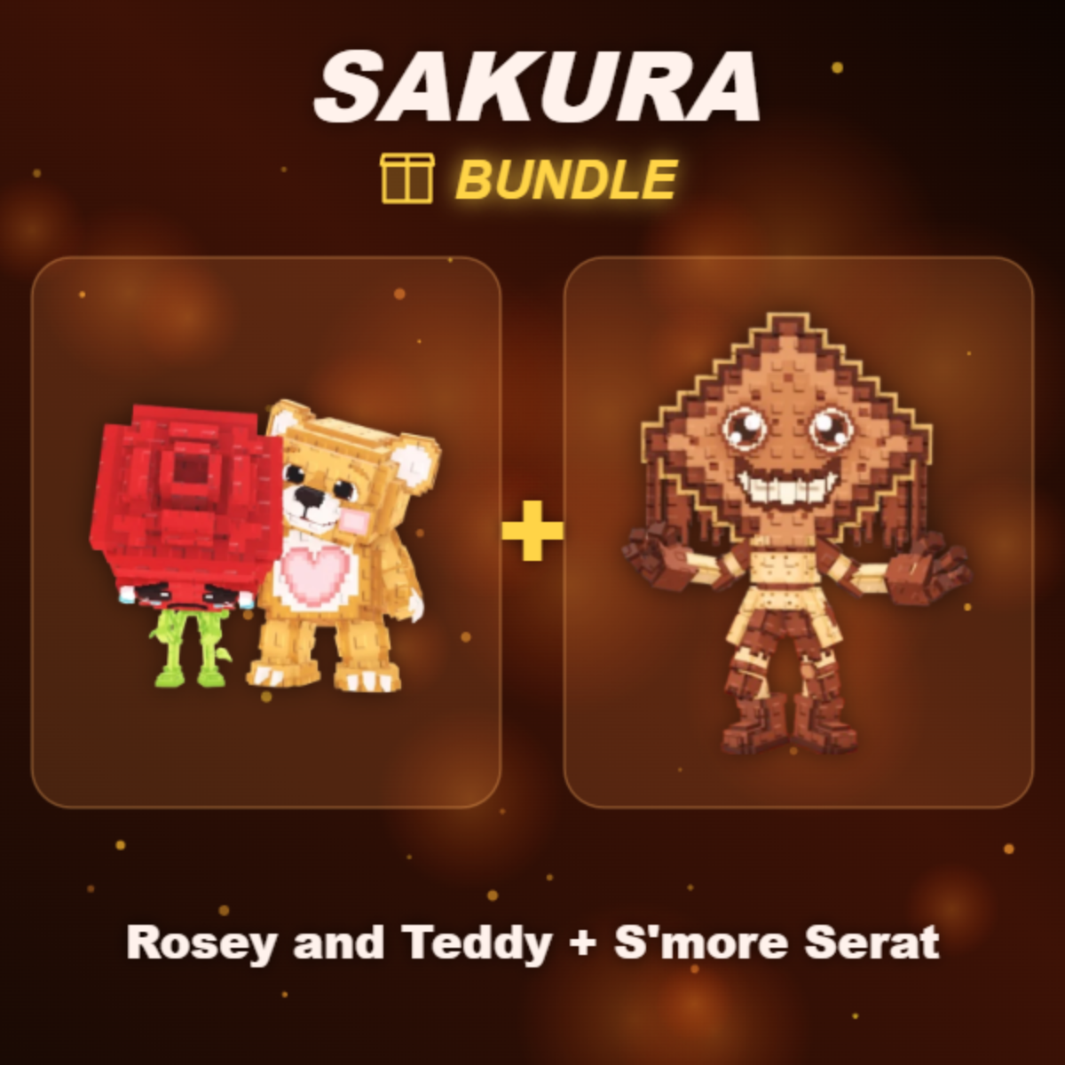 📦 BUNDLE ⭐ Rosey and Teddy + S'more Serat ⭐
