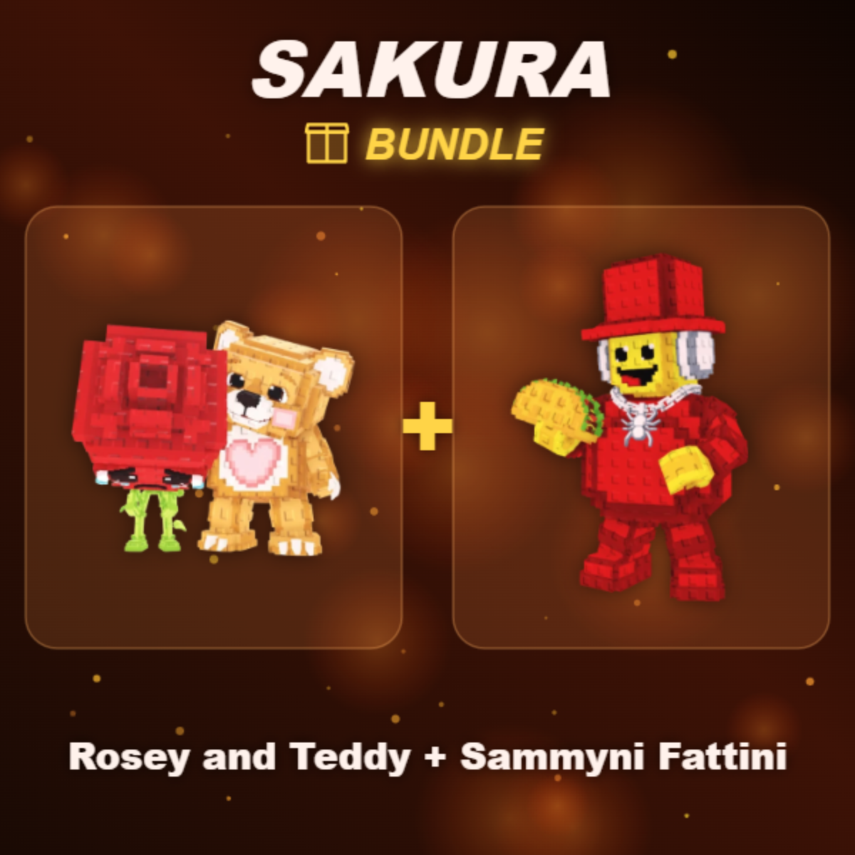 📦 BUNDLE ⭐ Rosey and Teddy + Sammyni Fattini ⭐