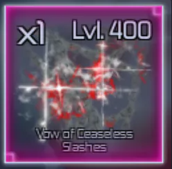Vow Of Ceaseless Slashes [Sukuna Vow]