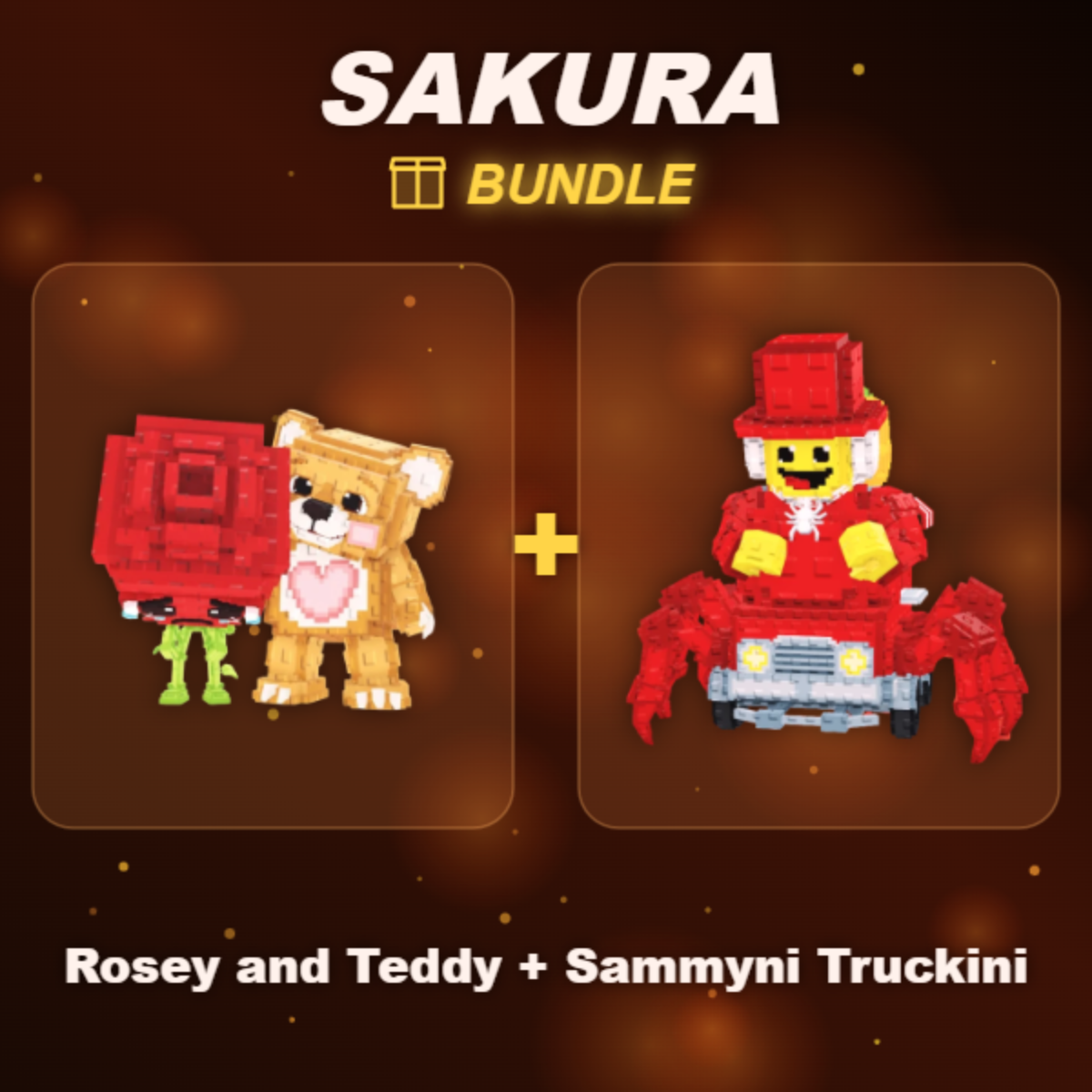 📦 BUNDLE ⭐ Rosey and Teddy + Sammyni Truckini ⭐