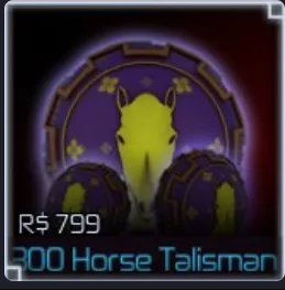 300 Horse Talisman - Jujutsu Infinite ✅