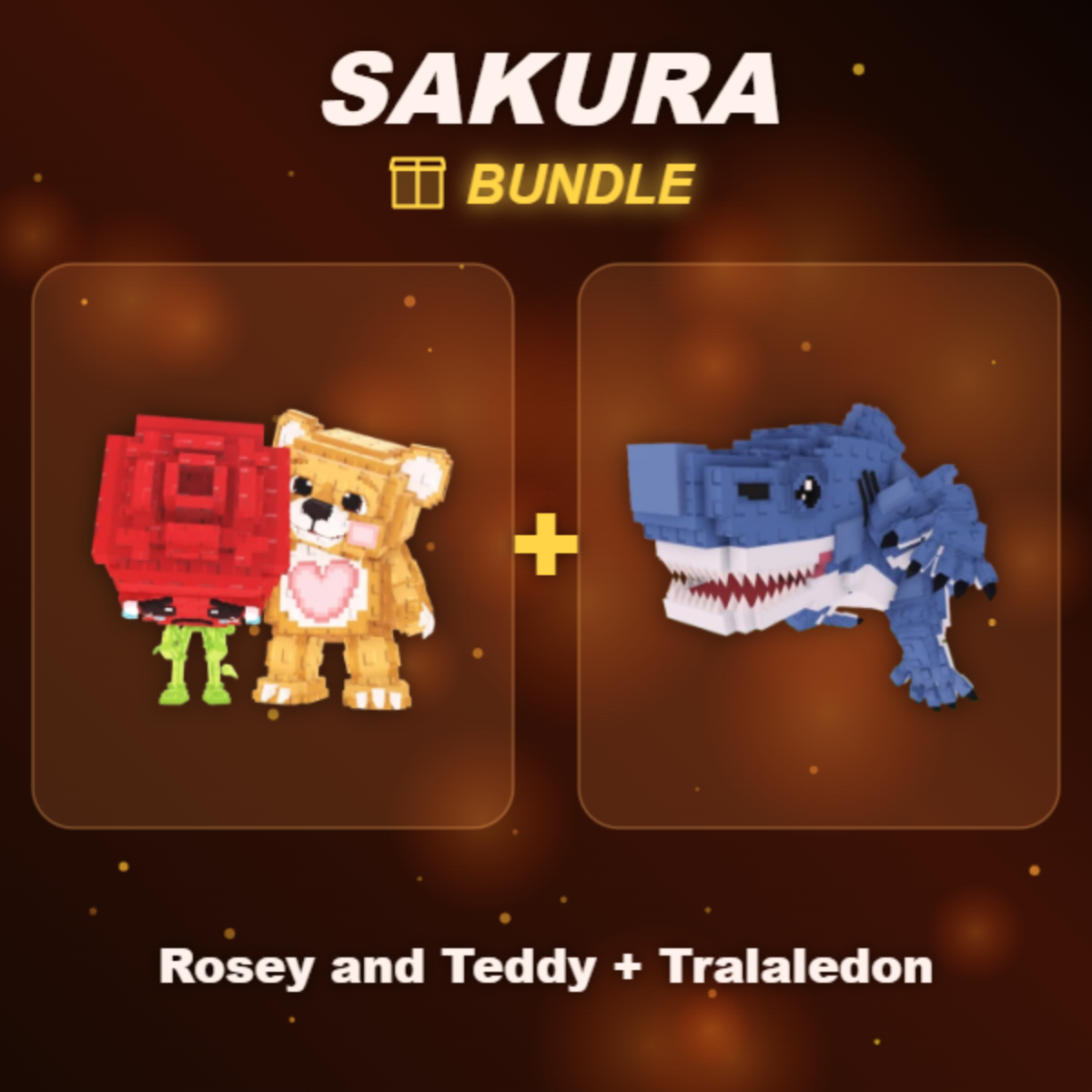 đŠ BUNDLE â Rosey and Teddy + Tralaledon â