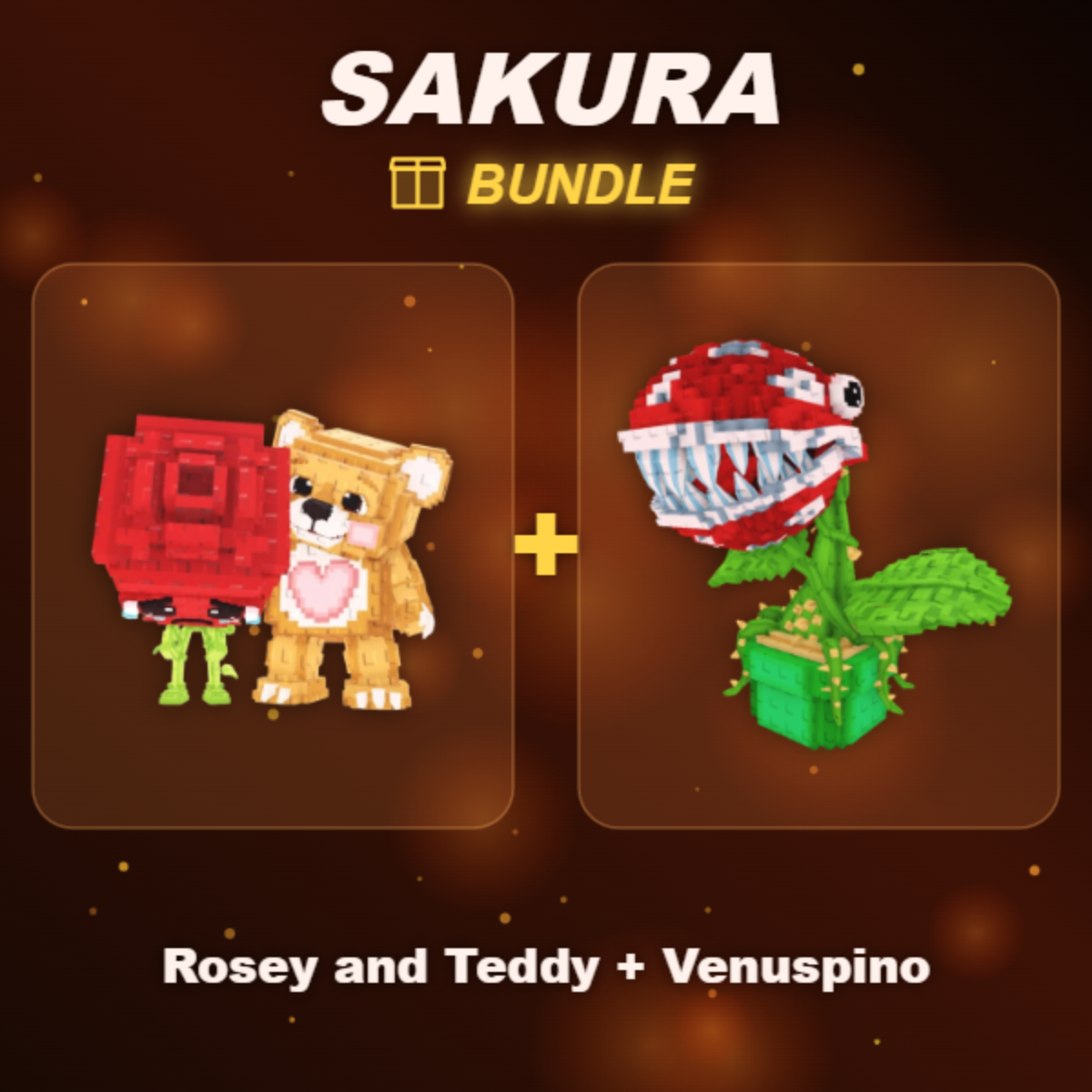 📦 BUNDLE ⭐ Rosey and Teddy + Venuspino ⭐