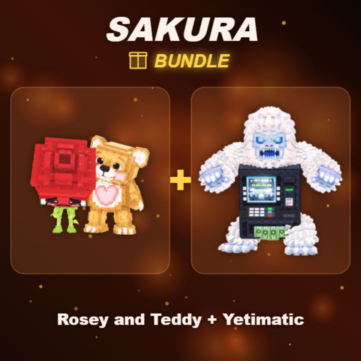 📦 BUNDLE ⭐ Rosey and Teddy + Yetimatic ⭐