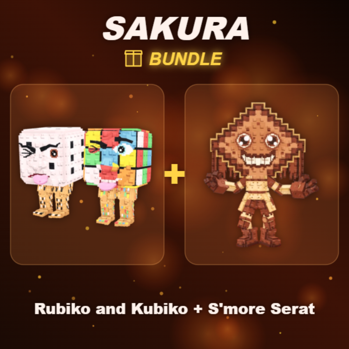 📦 BUNDLE ⭐ Rubiko and Kubiko + S'more Serat ⭐
