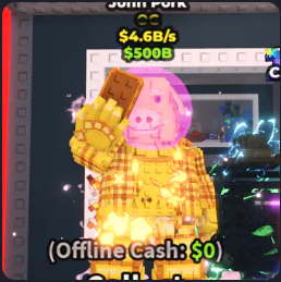 GOLD JOHN PORK 4.6B/S (FIRE + BUBBLEGUM)