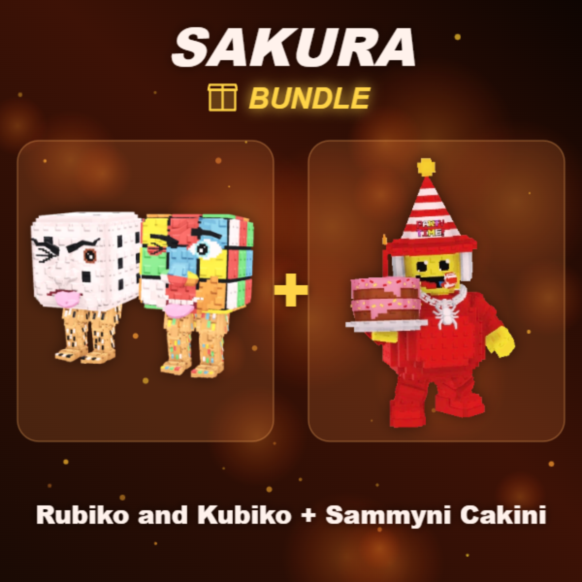 📦 BUNDLE ⭐ Rubiko and Kubiko + Sammyni Cakini ⭐