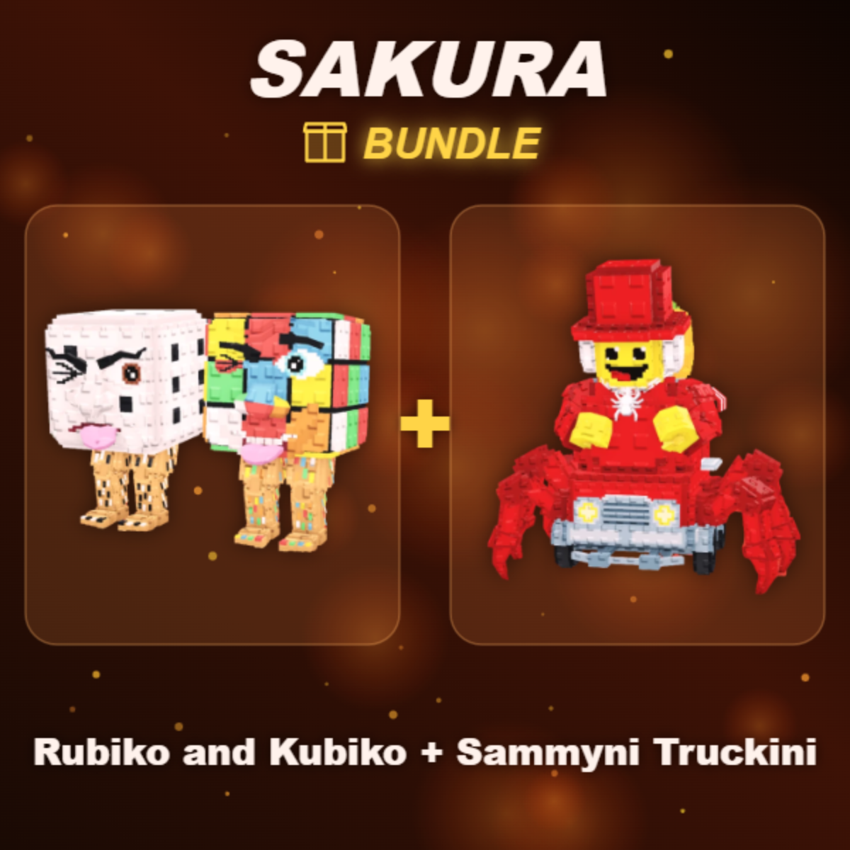 📦 BUNDLE ⭐ Rubiko and Kubiko + Sammyni Truckini ⭐
