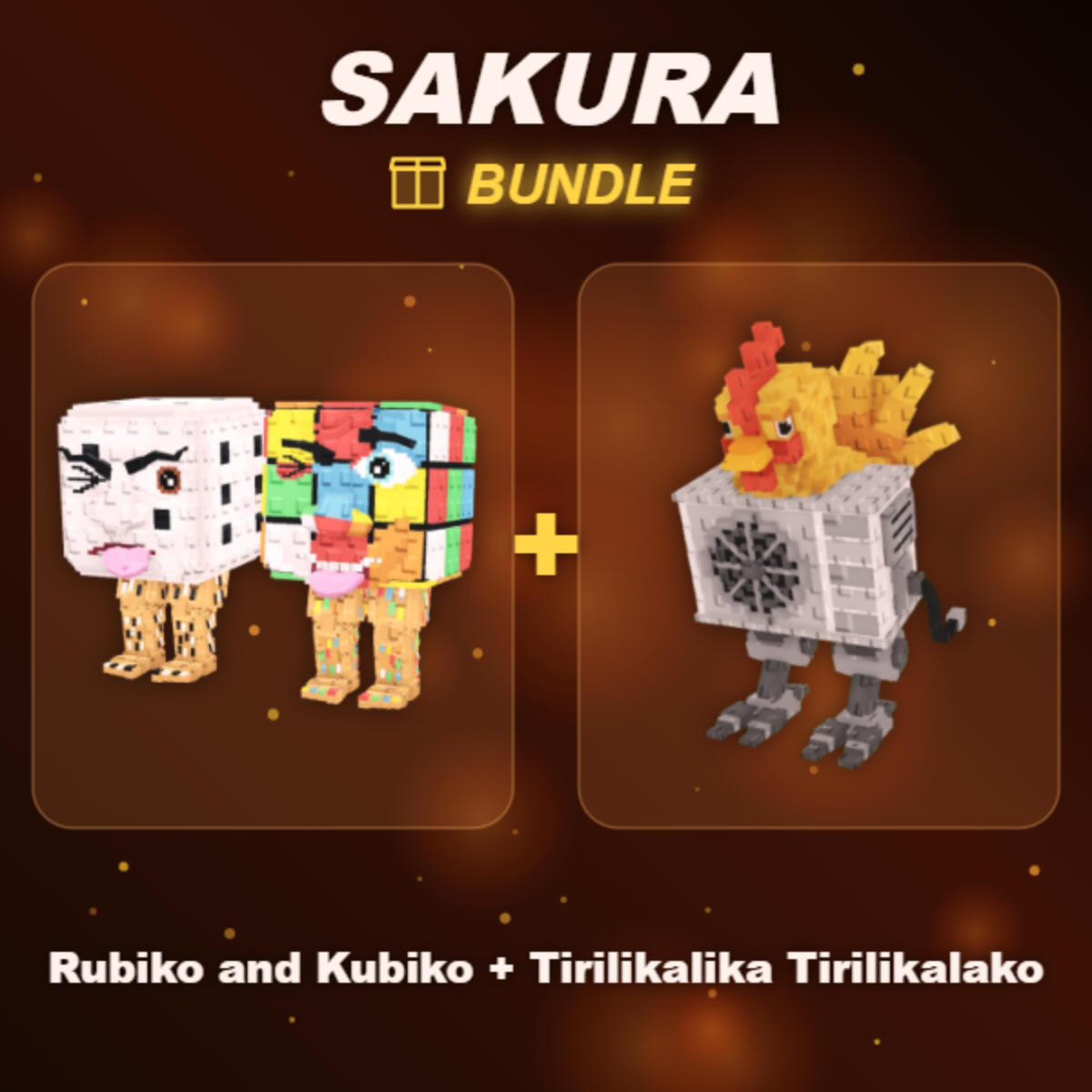 📦 BUNDLE ⭐ Rubiko and Kubiko + Tirilikalika Tirilikalako ⭐