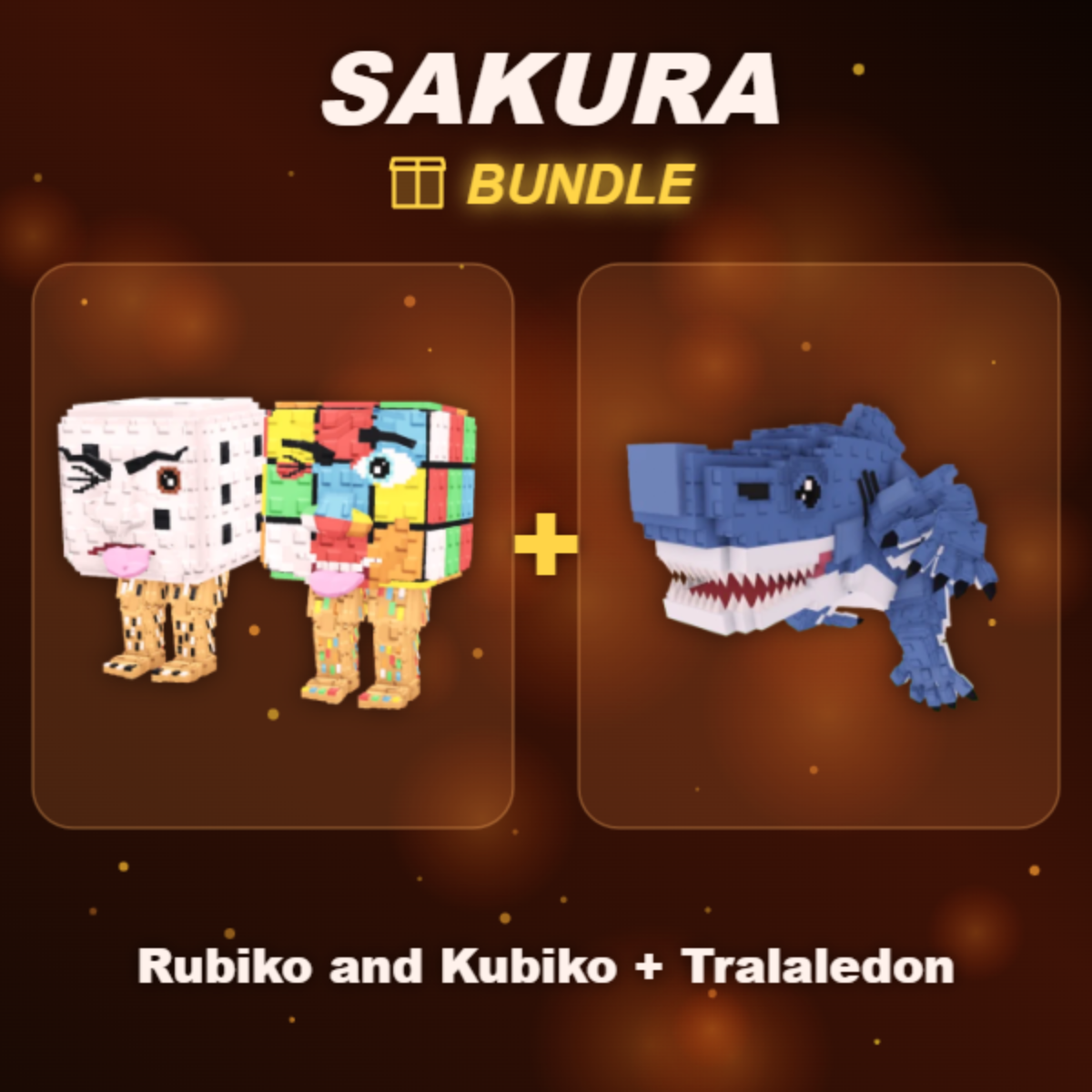 📦 BUNDLE ⭐ Rubiko and Kubiko + Tralaledon ⭐