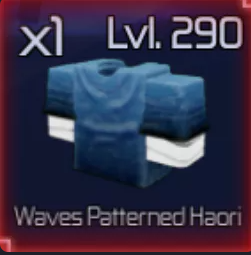 Waves Patterned Haori (Lvl. 290) | Jujutsu Infinite