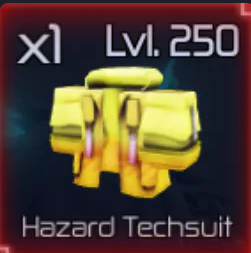 Hazard Techsuit (Lvl. 250) | Legendary | Jujutsu Infinite
