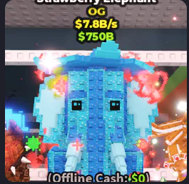 OG DIAMOND STRAWBERRY ELEPHANT 7.8B/S (OG STRAWBERRY TRAIT)