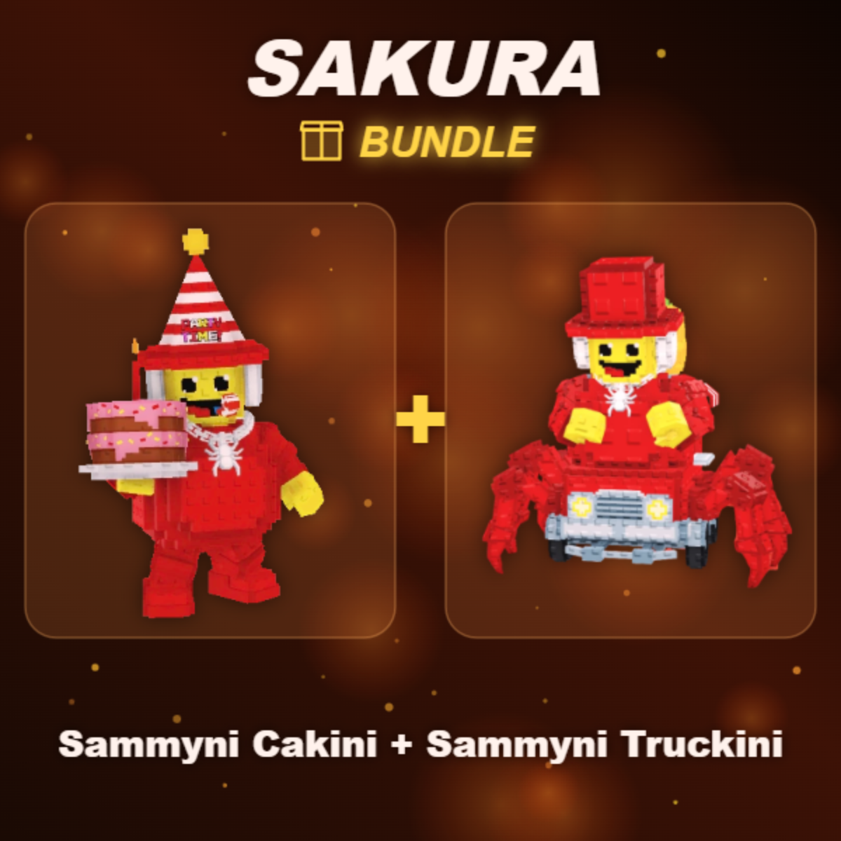 📦 BUNDLE ⭐ Sammyni Cakini + Sammyni Truckini ⭐