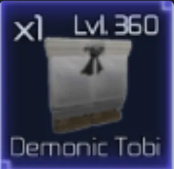 DEMONIC TOBI | LVL.300 | SPECIAL GRADE PANTS | JUJUTSU INFINITE