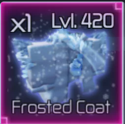 ❄️FROSTED COAT | LVL.300 | UNOBTAINABLE | JUJUTSU INFINITE❄️