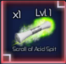 ☢️SCROLL OF ACID SPLIT | VIA TRADE | JUJUTSU INFINITE☢️